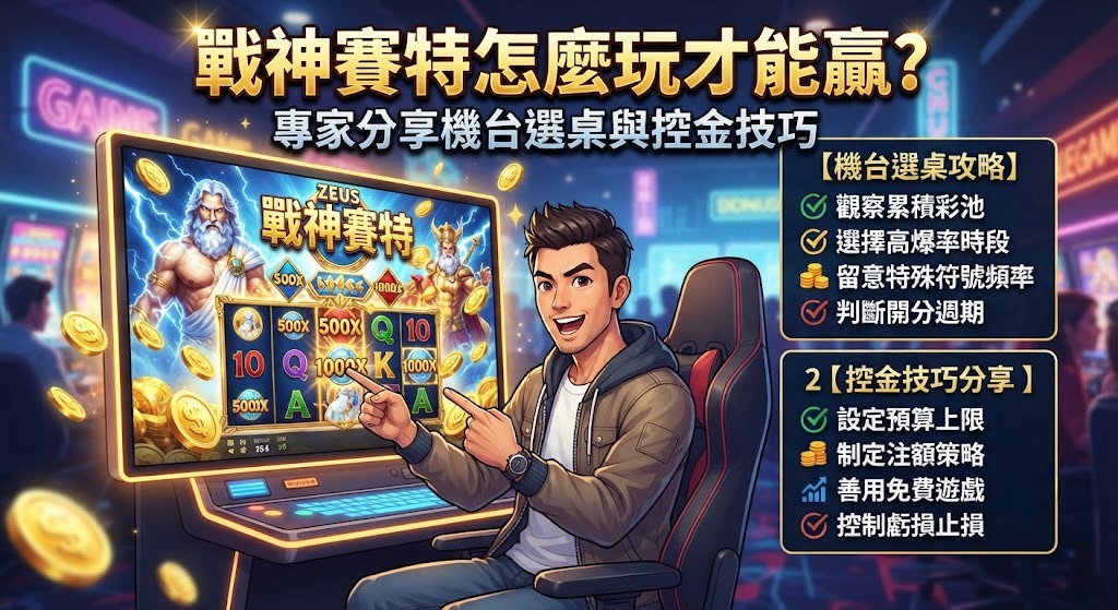 專家分享機台選桌與控金技巧